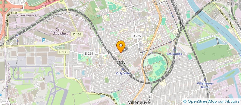 localisation de l'entreprise SCI DNL  ORLY