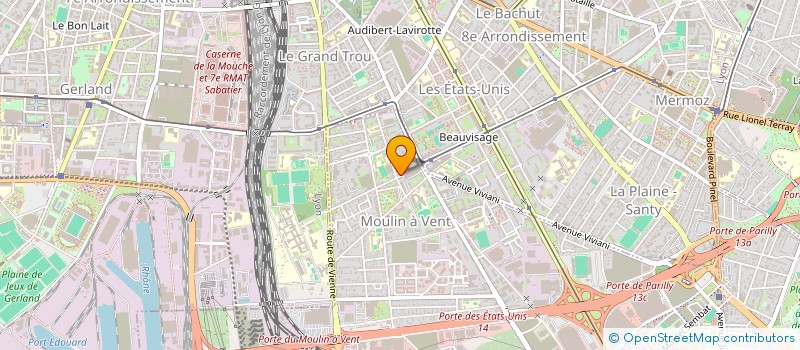 localisation de l'entreprise SCI DNO  VENISSIEUX