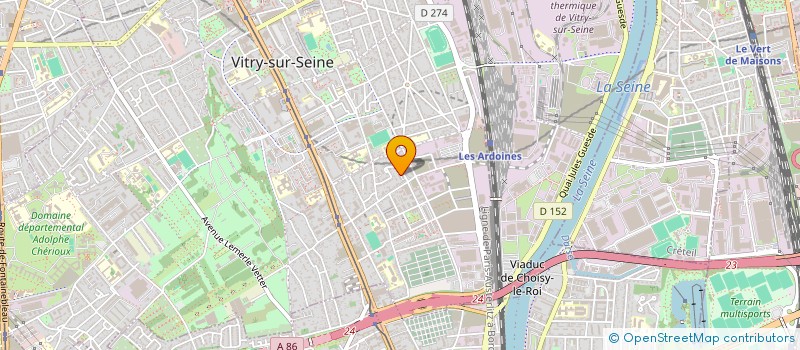 localisation de l'entreprise SCI DO  L'HAY-LES-ROSES