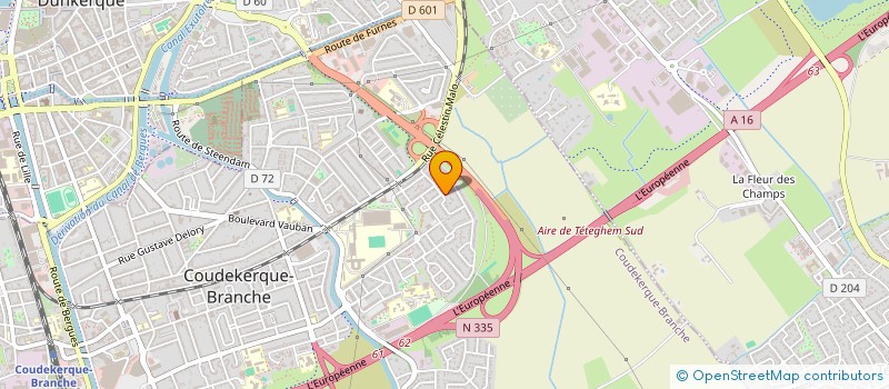 localisation de l'entreprise SCI DO KHACHNAOUI  COUDEKERQUE-BRANCHE