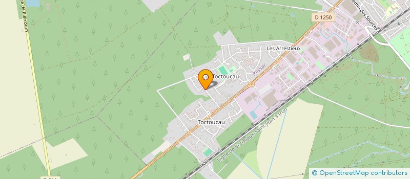 localisation de l'entreprise SCI DO-RE-MI-FA  PESSAC