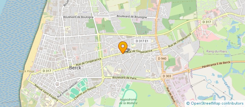 localisation de l'entreprise SCI  DO.SYL à BERCK