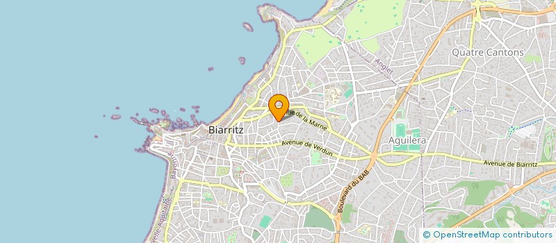 localisation de l'entreprise SCI DO YANA à BIARRITZ