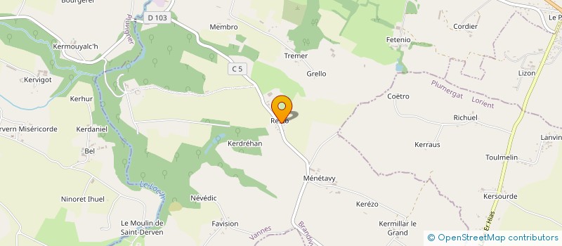 localisation de l'entreprise SCI DOAREN  GRAND-CHAMP