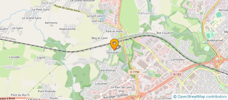 localisation de l'entreprise SCI DOAREN  PLOEREN