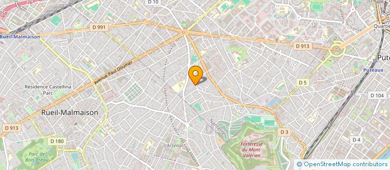 localisation de l'entreprise SCI DOARTAL IMMOBILIER  NANTERRE