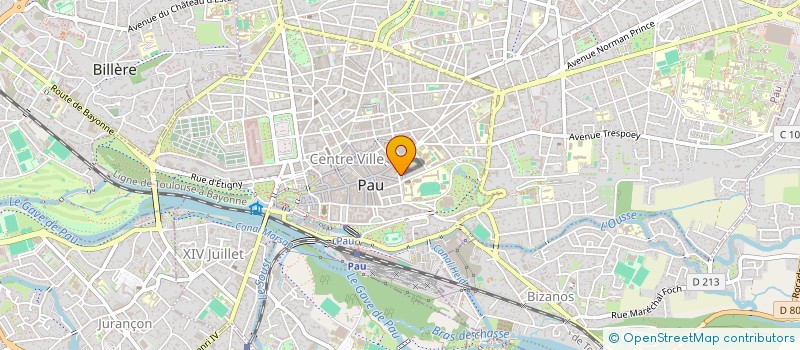 localisation de l'entreprise SCI DOASSANS LANDRIC à PAU