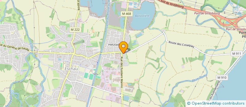 localisation de l'entreprise SCI DOBISI  ESCHAU