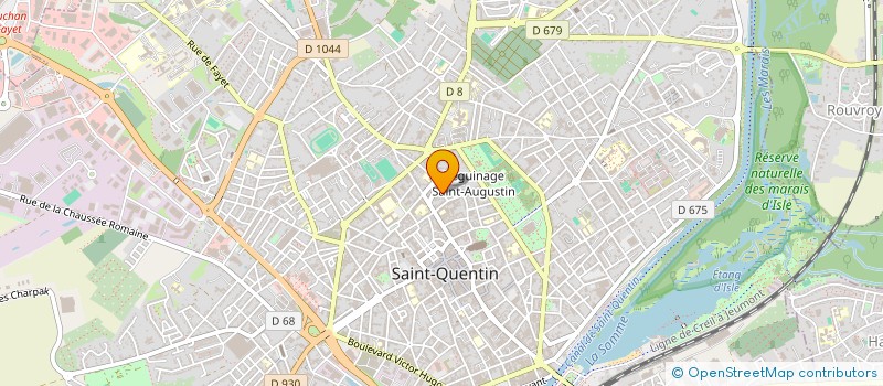 localisation de l'entreprise SCI DOBOSZ à SAINT-QUENTIN