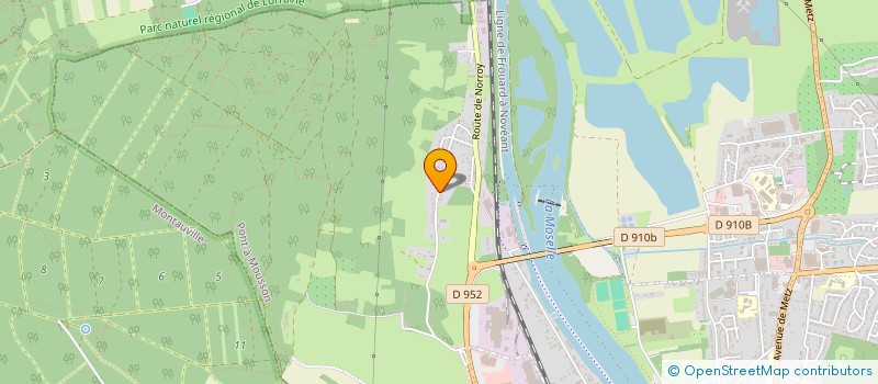 localisation de l'entreprise SCI DOC & COMPAGNIE  PONT-A-MOUSSON