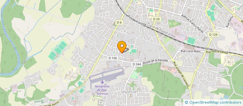 localisation de l'entreprise SCI DOCAFI à DAX