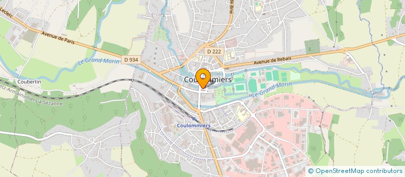 localisation de l'entreprise SCI DOCALIE à COULOMMIERS