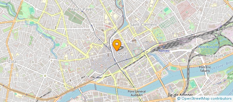 localisation de l'entreprise SCI DOCEAN  NANTES