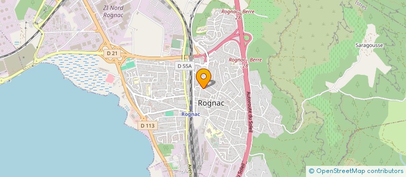 localisation de l'entreprise SCI DOCIA à ROGNAC