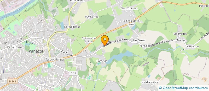 localisation de l'entreprise SCI DOCNUT à PANAZOL