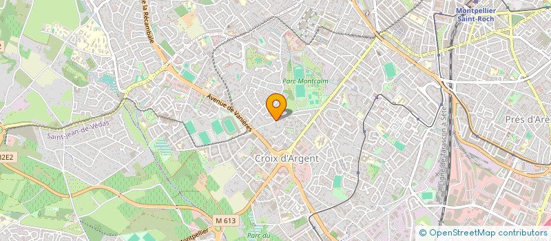 localisation de l'entreprise SCI DOCRIS à MONTPELLIER