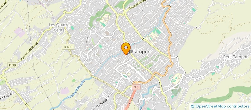 localisation de l'entreprise SCI DOCS DES CASERNES à LE TAMPON