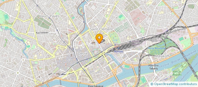 localisation de l'entreprise SCI DOCTEUR DOUSSAIN à NANTES