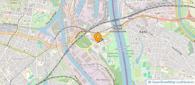 localisation de l'entreprise SCI DOCTEUR KARINA PETERSON  STRASBOURG