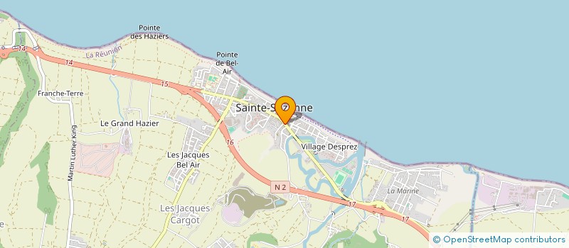 localisation de l'entreprise SCI DOCTEUR RAMASSAMY  SAINTE-SUZANNE