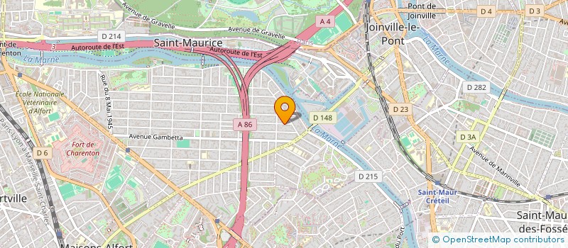 localisation de l'entreprise SCI DOD à MAISONS-ALFORT