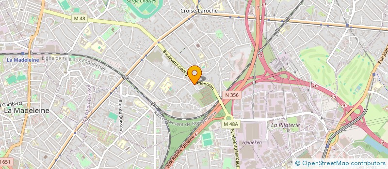 localisation de l'entreprise SCI DODI  MARCQ-EN-BARUL