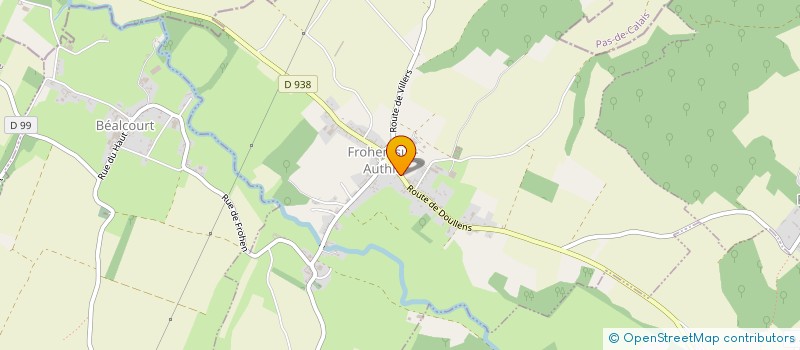 localisation de l'entreprise SCI DOEMI  FROHEN-SUR-AUTHIE