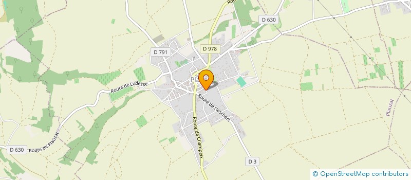 localisation de l'entreprise SCI DOERLER  PLAUZAT