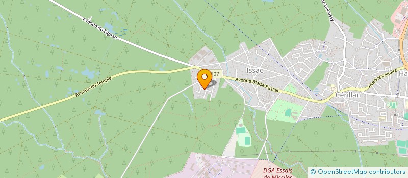 localisation de l'entreprise SCI DOFRAS  SAINT-MEDARD-EN-JALLES