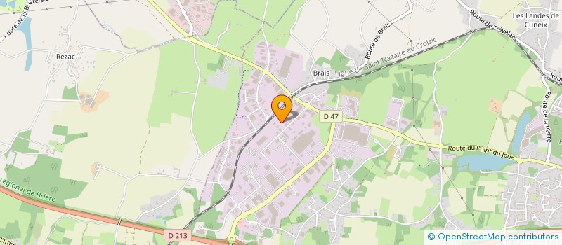 localisation de l'entreprise SCI DOGAN  SAINT-NAZAIRE