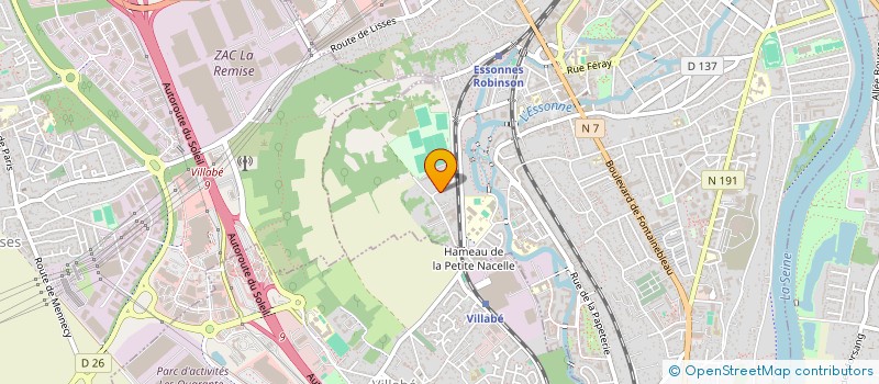 localisation de l'entreprise SCI DOGAN à CORBEIL-ESSONNES