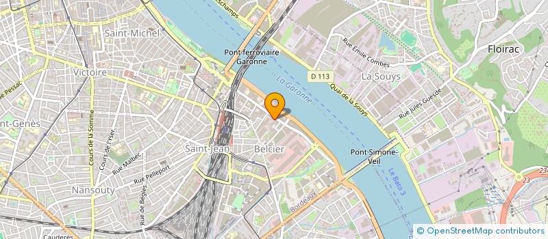 localisation de l'entreprise SCI DOGIL  BORDEAUX