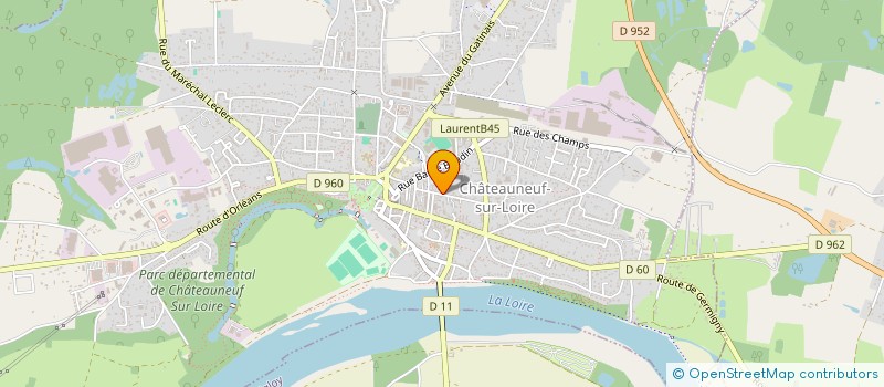 localisation de l'entreprise SCI DOGNIEZ à CHATEAUNEUF-SUR-LOIRE