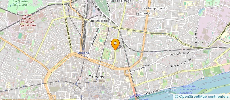 localisation de l'entreprise SCI DOGRAP 1 à ORLEANS