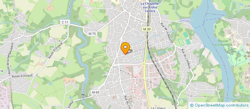 localisation de l'entreprise SCI DOGUIMABOR  LA CHAPELLE-SUR-ERDRE