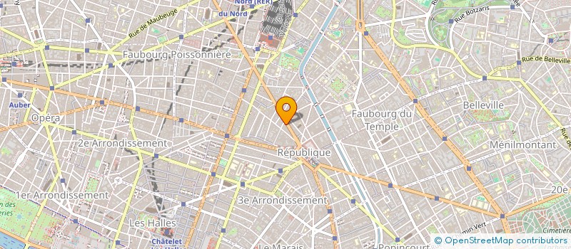 localisation de l'entreprise SCI DOHYO  PARIS