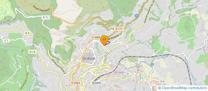 localisation de l'entreprise SCI DOIREAU à GRASSE