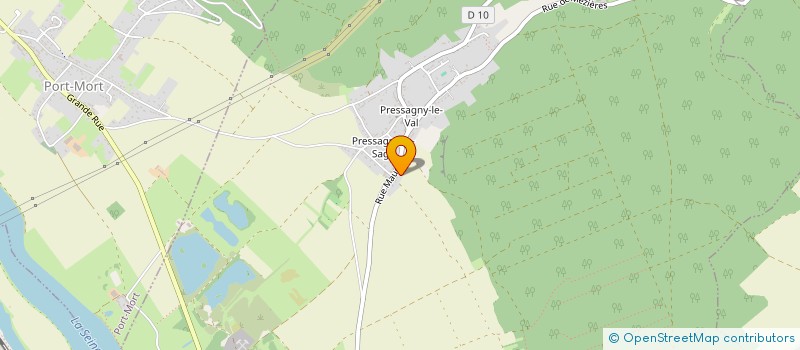 localisation de l'entreprise SCI DOISNEAU  NOTRE DAME DE L'ISLE