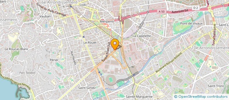 localisation de l'entreprise SCI DOJAN à MARSEILLE