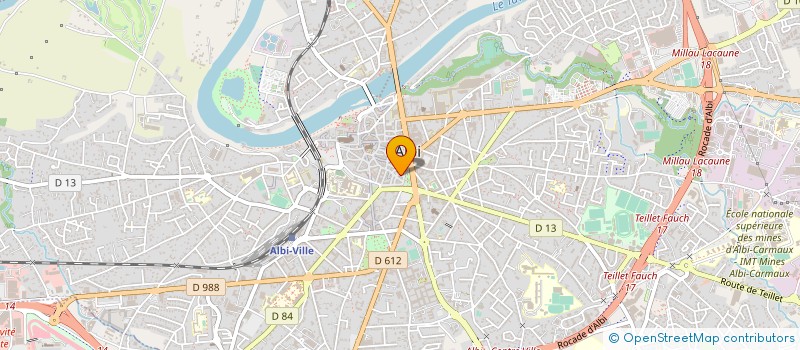 localisation de l'entreprise SCI DOJEAN à ALBI