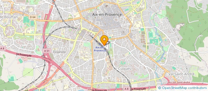 localisation de l'entreprise SCI DOJI à AIX-EN-PROVENCE