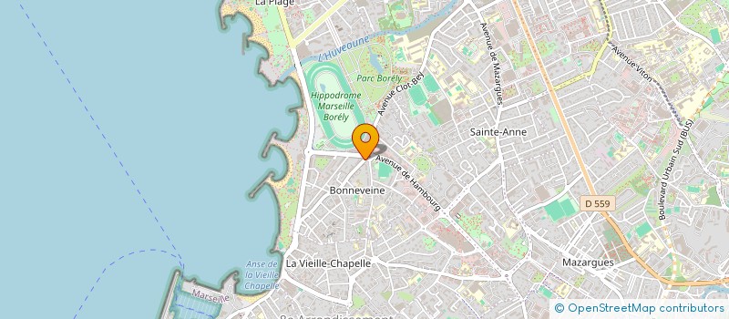 localisation de l'entreprise SCI DOJO à MARSEILLE 8EME
