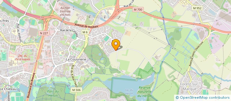 localisation de l'entreprise SCI DOJO à VILLENEUVE-D'ASCQ