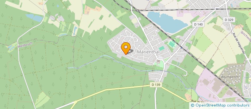 localisation de l'entreprise SCI DOJO  HAGUENAU