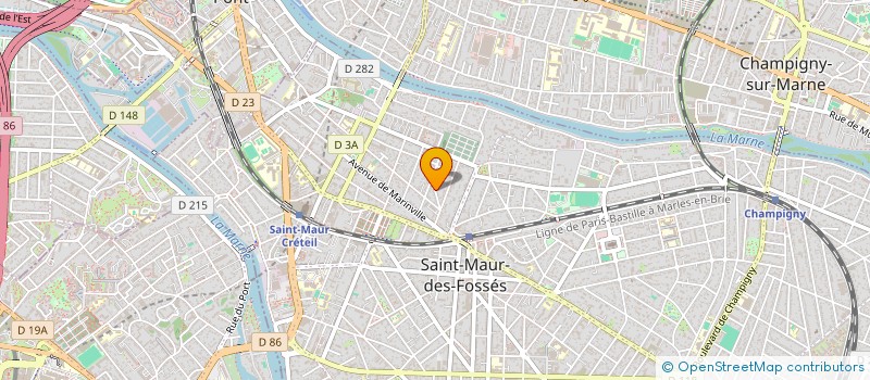 localisation de l'entreprise SCI DOKITA à SAINT-MAUR-DES-FOSSES