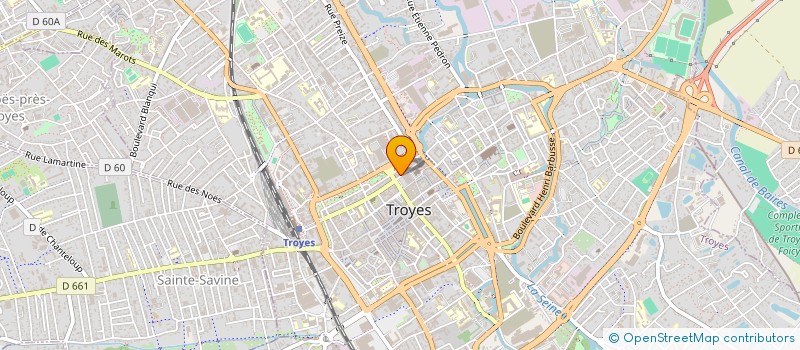 localisation de l'entreprise SCI DOLAUGIS à TROYES