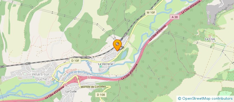 localisation de l'entreprise SCI DOLAURYANNE  VELARS-SUR-OUCHE