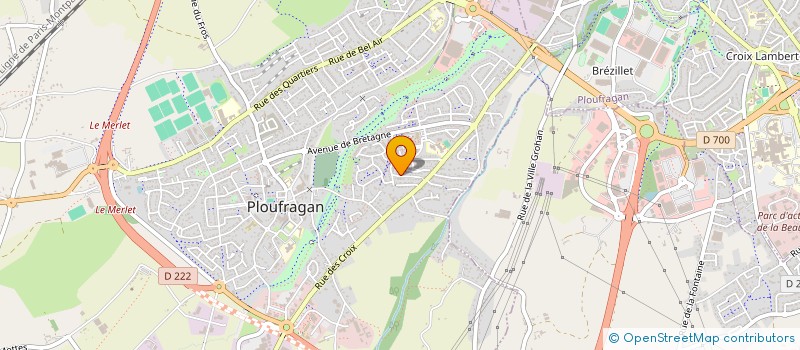 localisation de l'entreprise SCI DOLB  PLOUFRAGAN