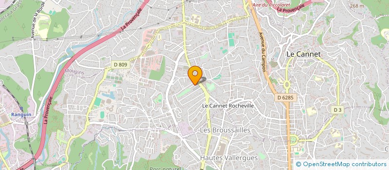 localisation de l'entreprise SCI DOLCE PAESE à LE CANNET