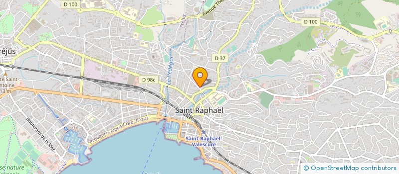 localisation de l'entreprise SCI DOLCE VILLA à SAINT-RAPHAEL